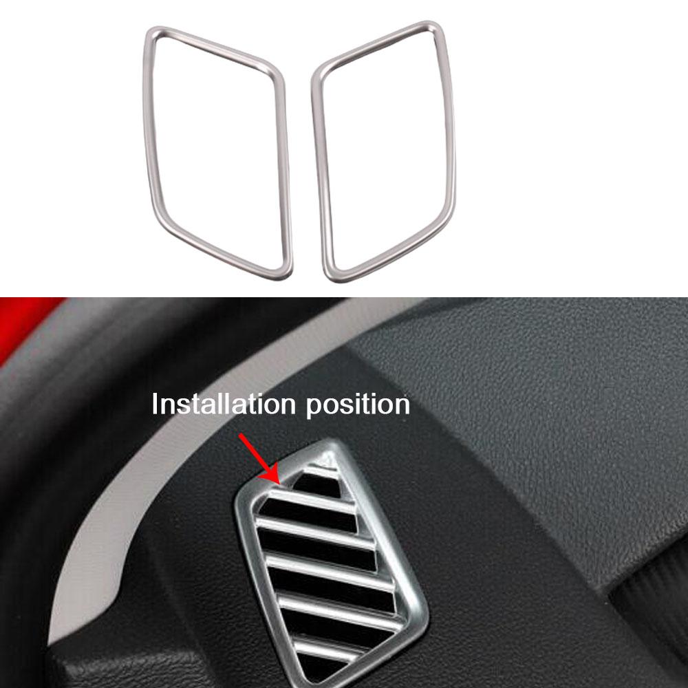Stainless Steel Rearview Mirror Adjust Switch Cover Trim  Gear Box Panel Frame For Mitsubishi Eclipse Cross 2017 2018 -