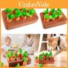 Juguete de Peluche de Zanahoria Suave y Seguro para Bebés y Niños Pequeños Ideal Para la Dentición y el Aprendizaje Temprano