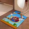 Mario Kart World Tour Theme Rug Allseason Carpet For Living Room Bedroom Office Home Decor Great Holiday Gift