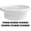 Modern Air Ventilation Cover ABS Round Ceiling Diffuser with Screen Air Vent Cover Round Soffit Vent for Air Flows