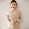 Women's V-Neck Cashmere Cardigan - Autumn/Winter Lace Button-Up Sweater Inner Wear