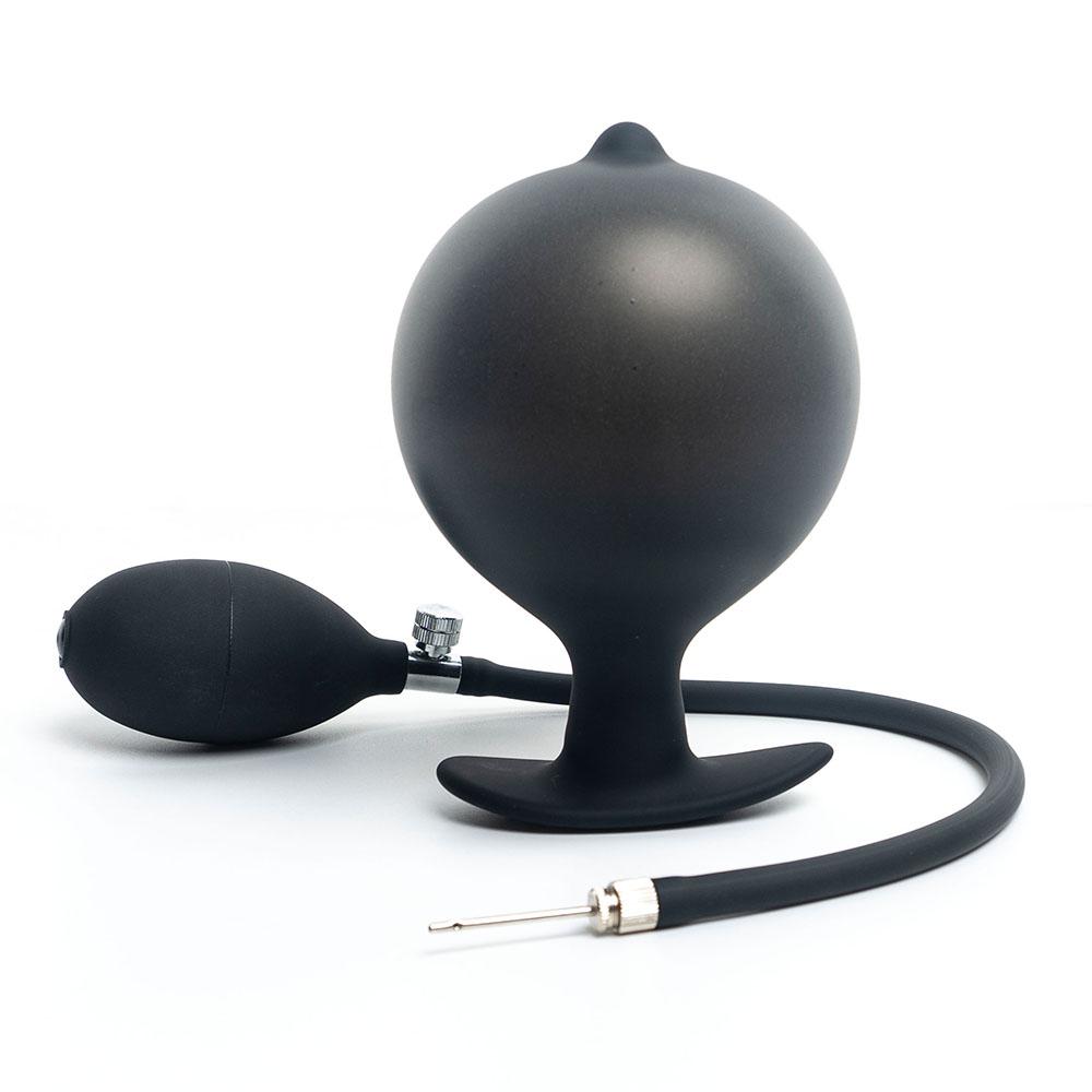 YWZAO Inflatable Anal Plug Silicone Wearable G46
