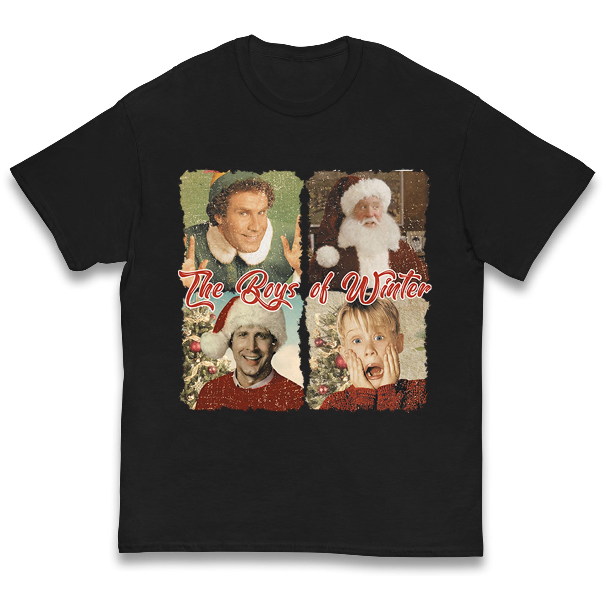 The Boys Of Winter Christmas Kids T Shirt 110