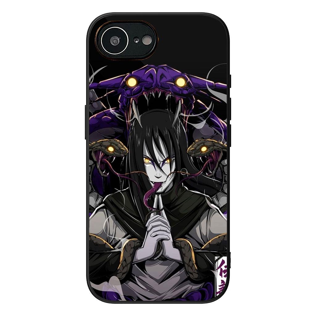 For Samsung Galaxy A25 A37 A57 A12 A14 A50 A51 A70 A71 A72 A21S A04 Note 20 9 8 10 Case Orochimaru Narutos Itachi Uchiha Uchiha