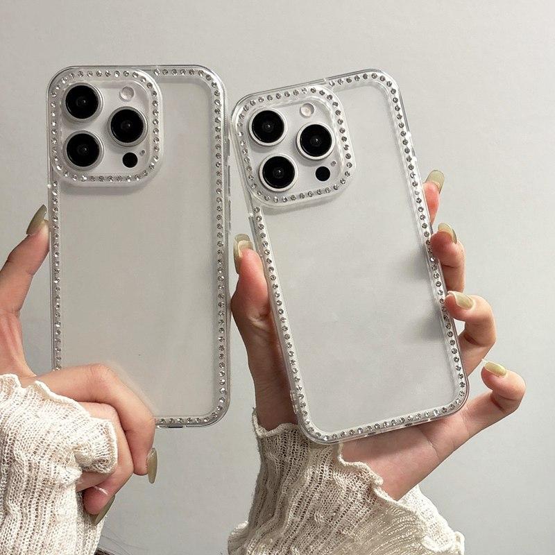 Glitzer Bling Diamant Klar Handyhülle Für OPPO A96 A94 4G A58 A57 A56 A55 A54 A53 4G 2020 A53S A54S A57S A77S A15S A16S Hülle
