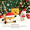 Snowman Silicone Night Light: Rechargeable Bedside Atmosphere Lamp & Festive Desktop Ornament, Perfect for Christmas and Birthday Gifts