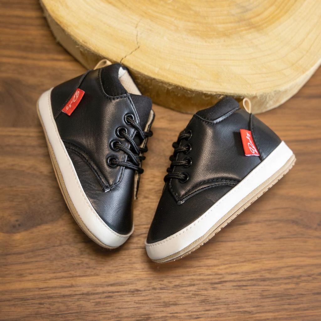 Spring 2025 Baby Solid Color Rubber Sole Walker Shoes