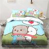 3D Print Bubu Dudu Cartoon Bedding Set three-piece set Anime Adult Kid Bedroom Duvet cover Sets Home Textiles Birthday Gifts