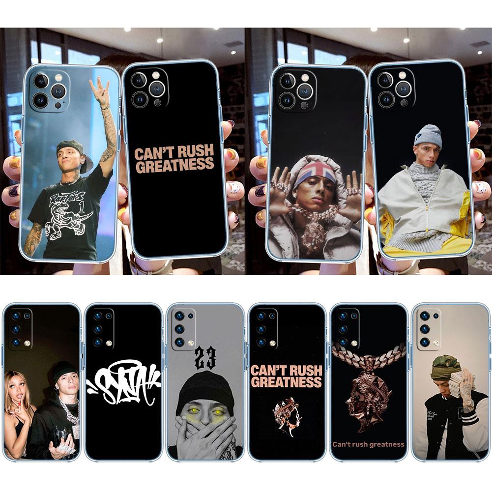 IK22 Central Cee Transparent Phone Case for Motorola Moto Edge 20 30 40 50 S30 Fusion Ultra Pro Neo Lite + G200 G23