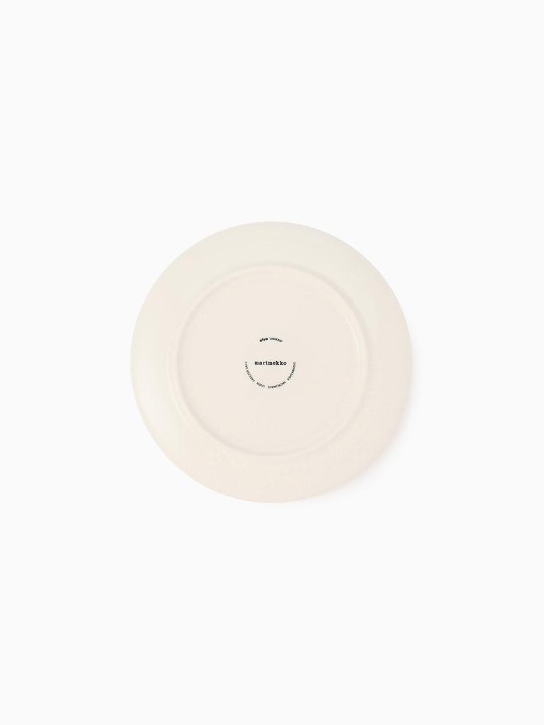 Marimekko Unikko Plate 20cm Women's 52_1_52219470763 F Black x White