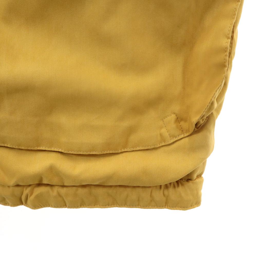 Aquascutum Made In Japan Hooded Batting Jacket 9 Mustard Women Used