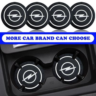 Car Cup Mat Anti-slip Bottle Holder Coasters Car Accessories For Astra J Insignia Astra G Corsa Zafira B Mokka Vivaro Meriva