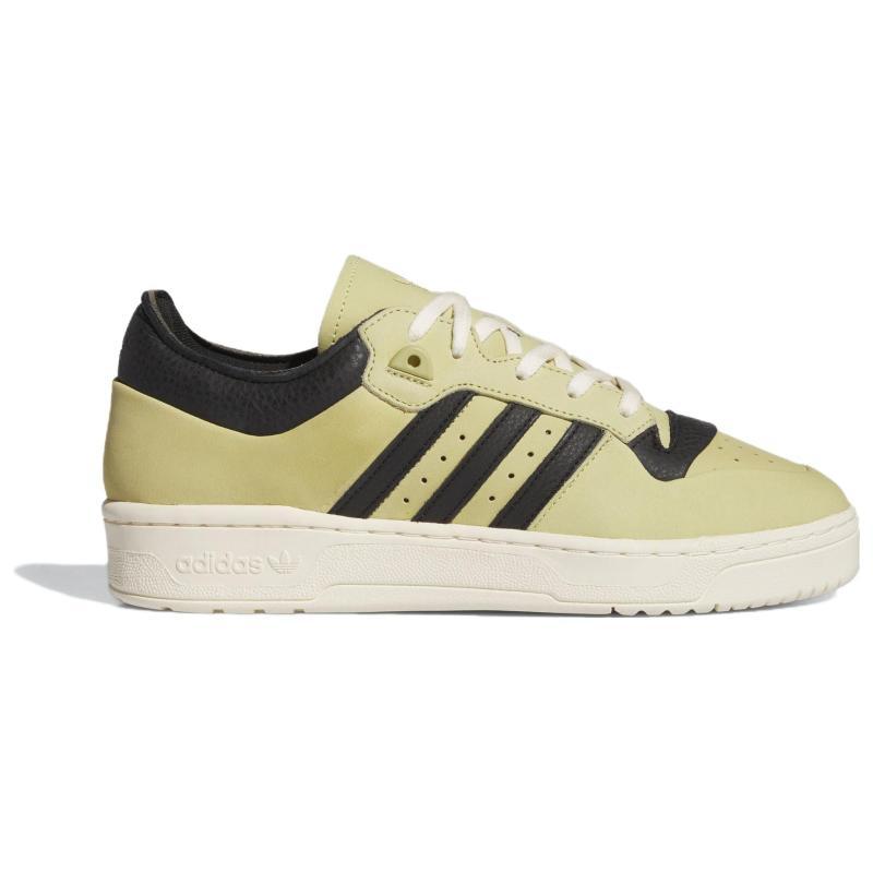 Adidas Rivalry 86 Low 001 'Halo Gold Black' Sneakers ID8252