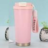 Premium Lily 316 Stainless Steel Insulated Coffee Cup - Simple, Portable, Large Capacity, Customizable