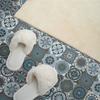 Set of Vinyl Tiles with Pattern for Kitchen Living Room Mosaic Checkered Patterns 6X60X30 Cm