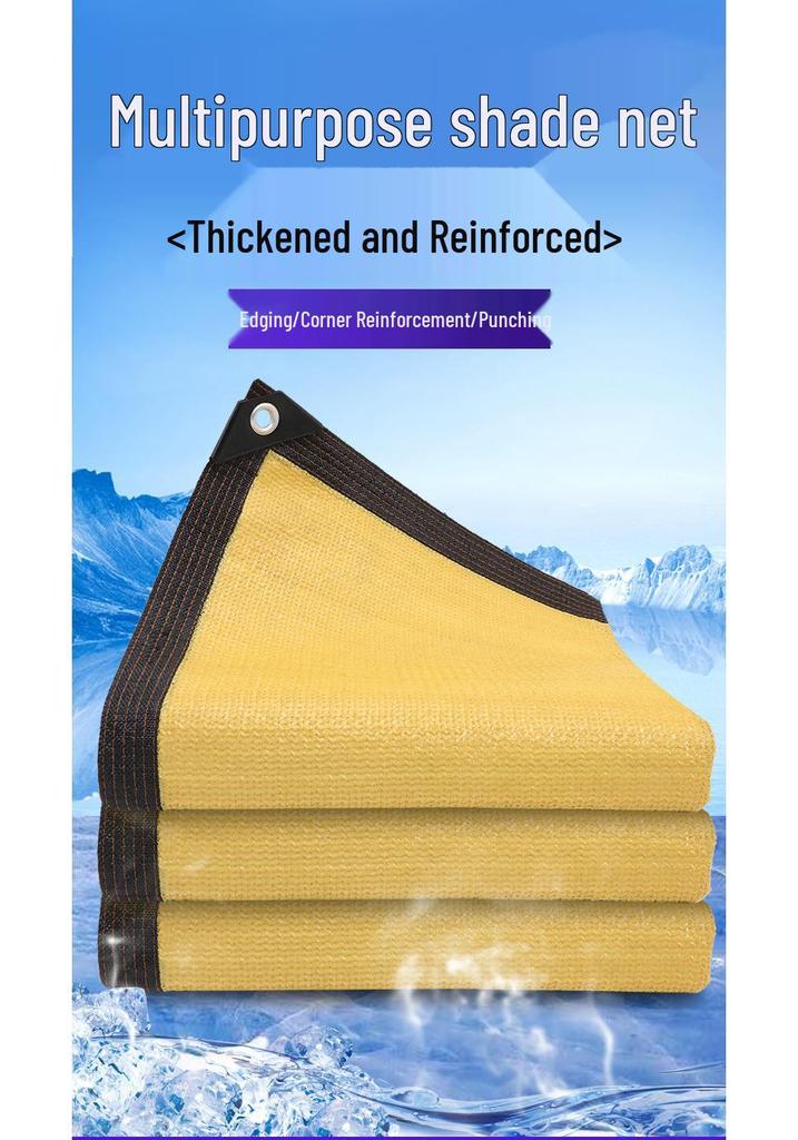 Agricultural Sunshade Net for Greenhouse and Balcony - Heat Insulation & UV Protection
