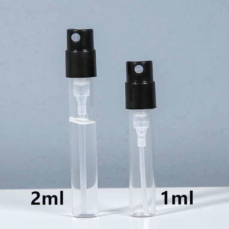 

Оптом 50/100 шт. 1 мл 2 мл Портативный Мини Флакон для Духов Стеклянный Пустой Флакон Косметика Флакон-спрей Небулайзер Косметический Флакон 1ML(4.8x0.89cm)&50PCS