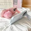 Plush Cartoon Cat Ear Phone Case for iPhone 14/13/12/11/Pro/ProMax - Anti-Fall Protection