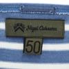 Nigel Cabourn Made In Japan Border Pattern Long Sleeve Cut 50 Blue Men's Used