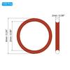 PATIKIL Silicone O Ring 6mm OD 2mm ID 2mm Wide 100pcs Metric VMQ Sealing