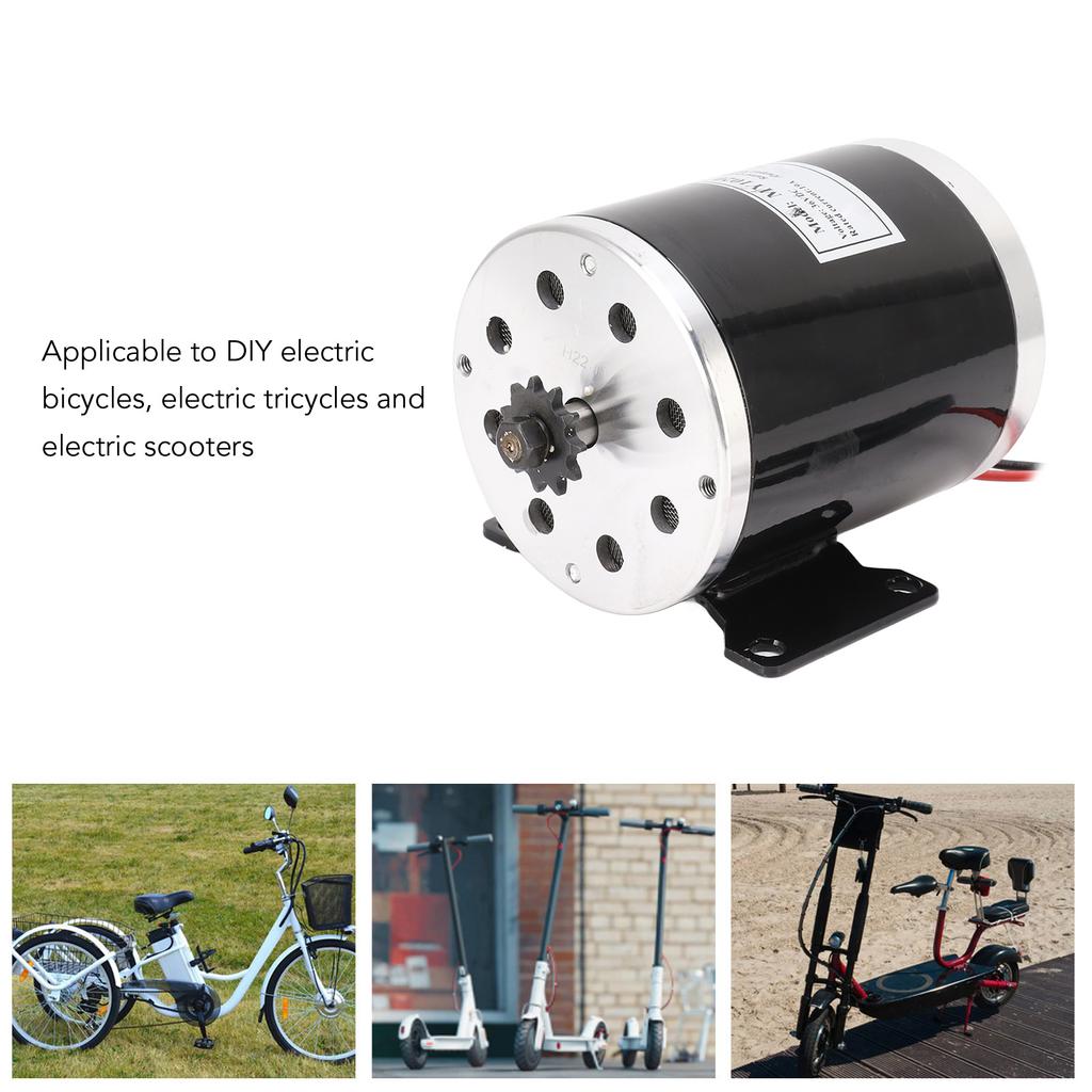 36V 500W Electric Bike Bicycle Brushed Motor High Speed Electric Scooter Brush DC Motor