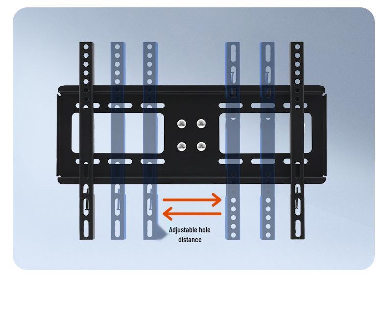 No-Drill Universal TV Stand & Monitor Riser for 14-37 Inch Screens