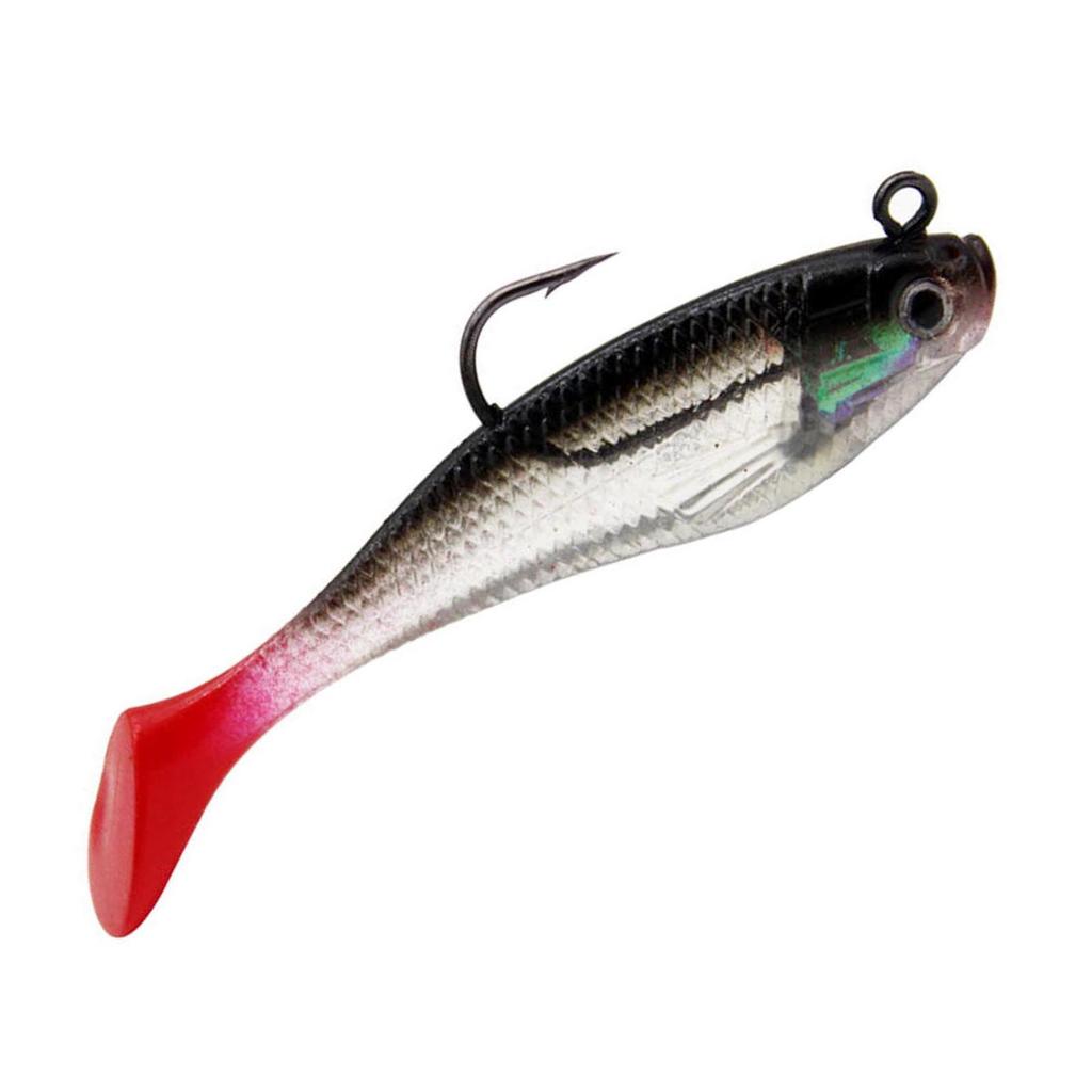 5pcs Soft Artificial Fishing Lures set Good Rigidity No Barbs Lures Bait Kit Suitable for Freshwater Saltwater
