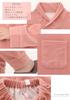 SUIMIN CARE Damen- und Herren-Unisex-Fleece-Pyjama mit Baumwollfutter, Langarm, Unifarben, Winter, Größen XS, S, M, L, LL (S, Rose)