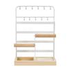 Earrings Jewelry Display Rack Large Capacity Eardrop Showcase Stand Bracelet Storage Shelf Necklace Jewellery Organizer Holder