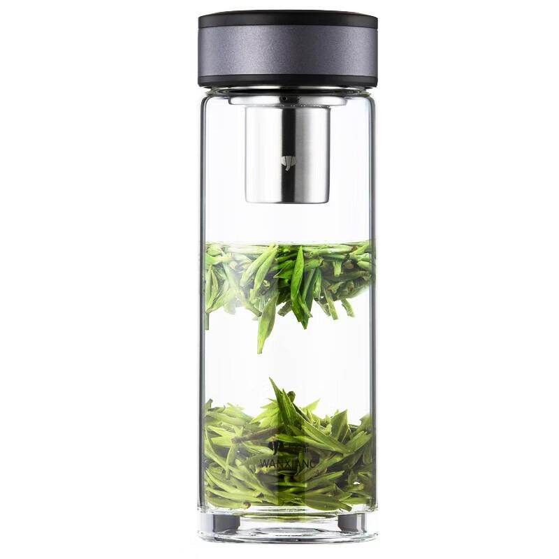 WANXIANG Single-Layer Heat-Resistant Glass Tea Cup