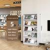 WEZHO Steel 5-Tier Library Periodical Rack