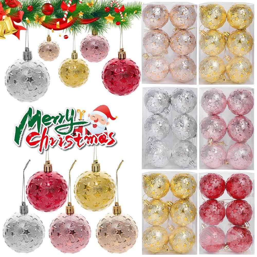 Christmas Gift Christmas Decoration Ball Electroplated Xmas Tree Hanging Ornaments