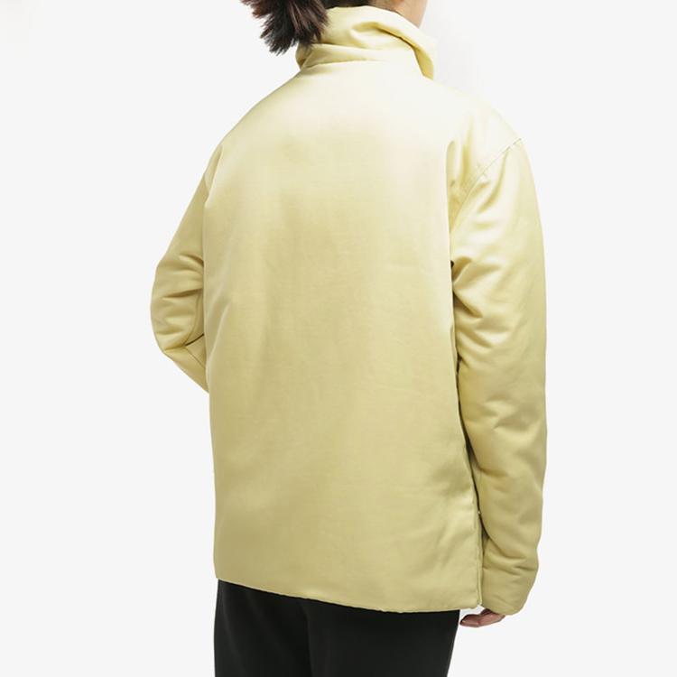 Nike Sportswear Synthetic-Fill Stand Collar Casual Sports Warm Cotton Jacket Winter Women Jacket Yellow CU5832-318