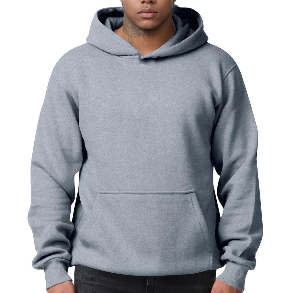 Men's Fleece Hoodie Casual Long Sleeve Sweatshirt