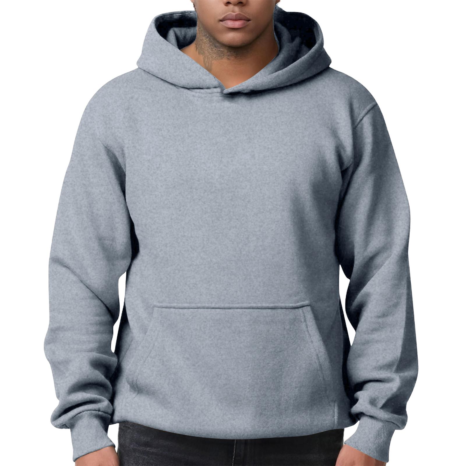 

Мужская флисовая толстовка, повседневная, с длинным рукавом L