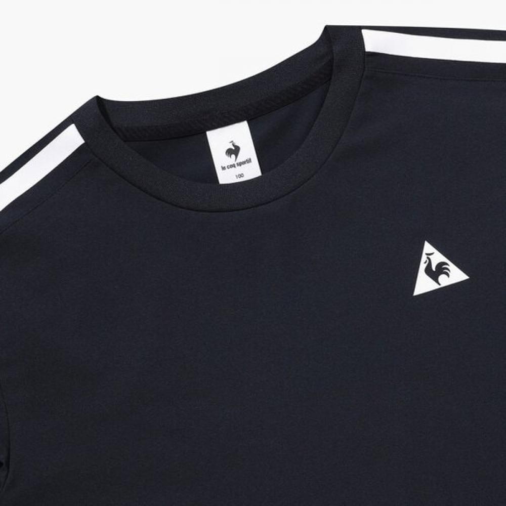 Le Coq SporTif ShorT sLeeve T shirT Regular fiT dualfLex Blk   Qq123lrs35