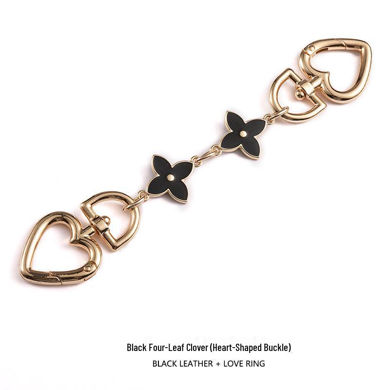 SP-81 Four-Leaf Clover Pendant for Bag Strap Modification & DIY Luggage Accessories