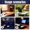 Fast Speed Wireless Gaming Mouse 16000DPI High Accuracy 1000Hz Polling Rate 3 Modes 500mAh Long Endurance for Gamers