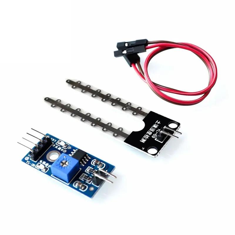 1-5pcs Smart Electronics Soil Moisture Hygrometer Detection Humidity Sensor Module For arduino Development Board DIY Robot Car
