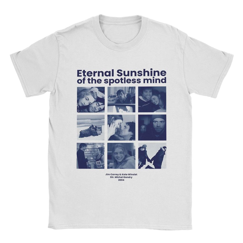 Eternal Sunshine Of The Spotless Mind Maglietta in Puro Cotone per Adulti Estate Magliette Vintage T-Shirt Taglia Grande Abbigliamento Largo