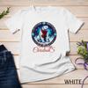 Camiseta Divertida com Enfeite de Natal de Urso Polar Fofo