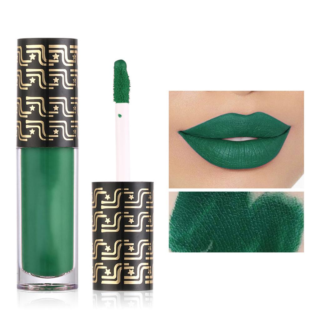 1Pc Matte Liquid Lipstick Long Lasting Waterproof Smudge Proof Non Sticky Lip Gloss with Velvety Smooth Finish for Women Girls