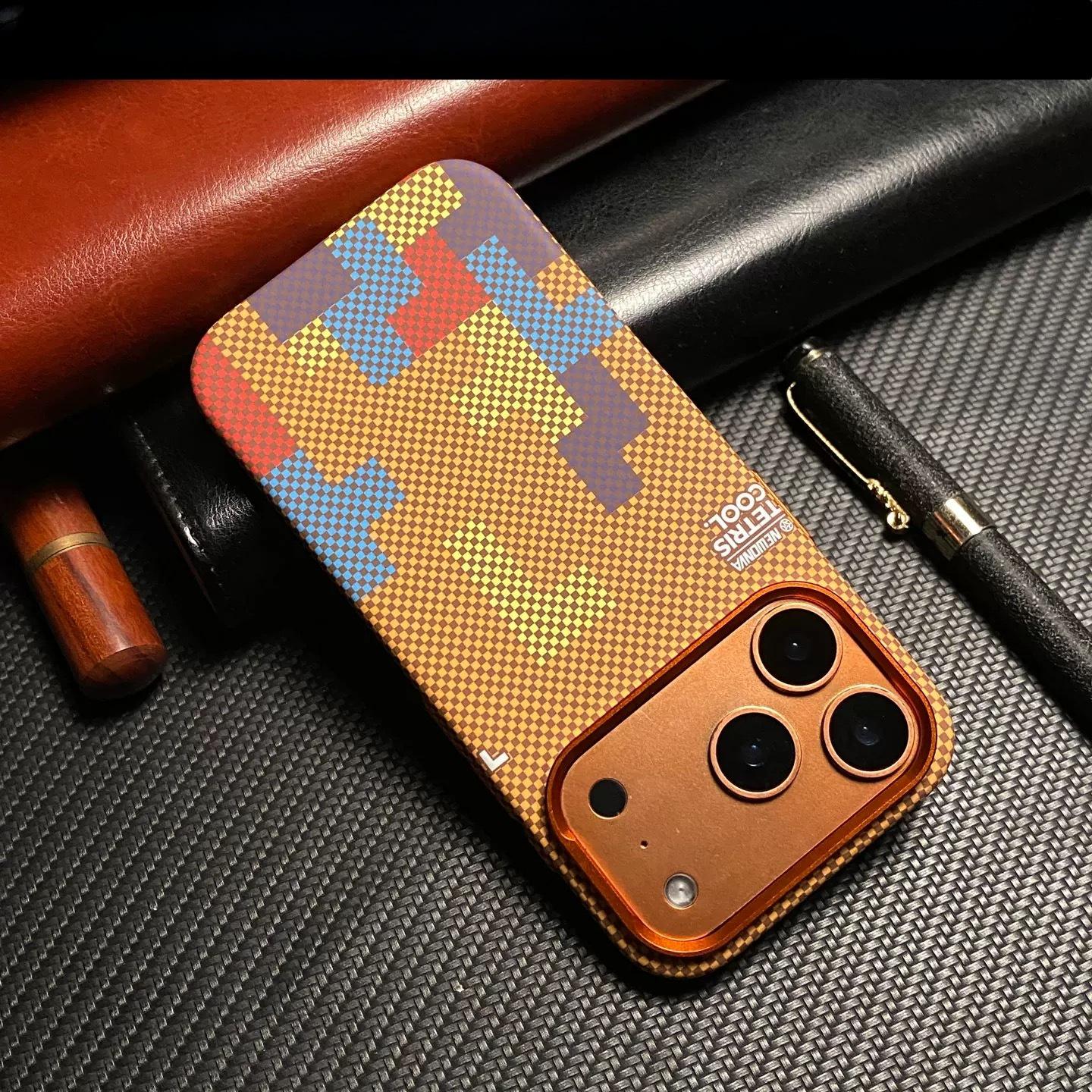 iPhone 17 Pro Max Tetris Magnetic Case Mate 80 Pro Max Skin-Feel Protective Cover iPhone 15 Pro Max