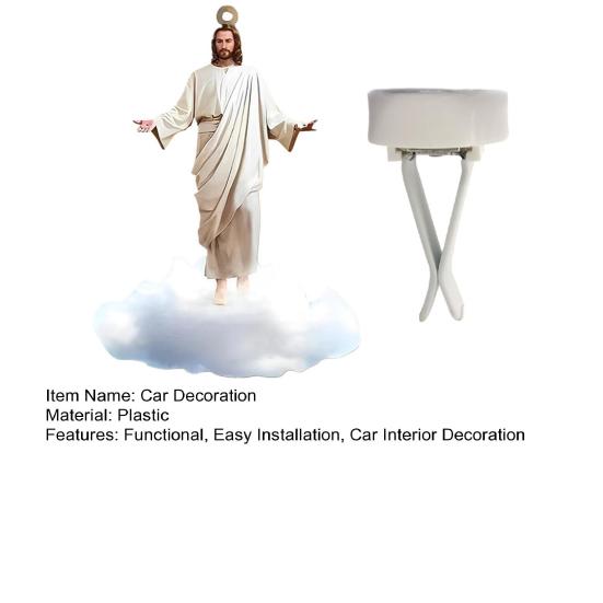 Car Air Freshener Clip Jesus-Shaped Vent Decoration Car Outlet Vent Aromatherapy Interior Decoration Gift for Friends Colleagues