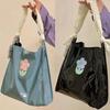 Tote Bags for Women Fashion New 2023 High Quality Cute Flower Shoulder Bag Casual WOMEN Zipper SOFT PU Cotton