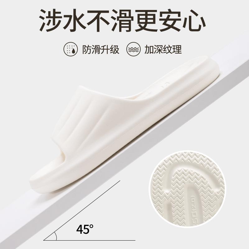 Non-slip slippers women's  new summer indoor home bathroom bath cool slippers outside