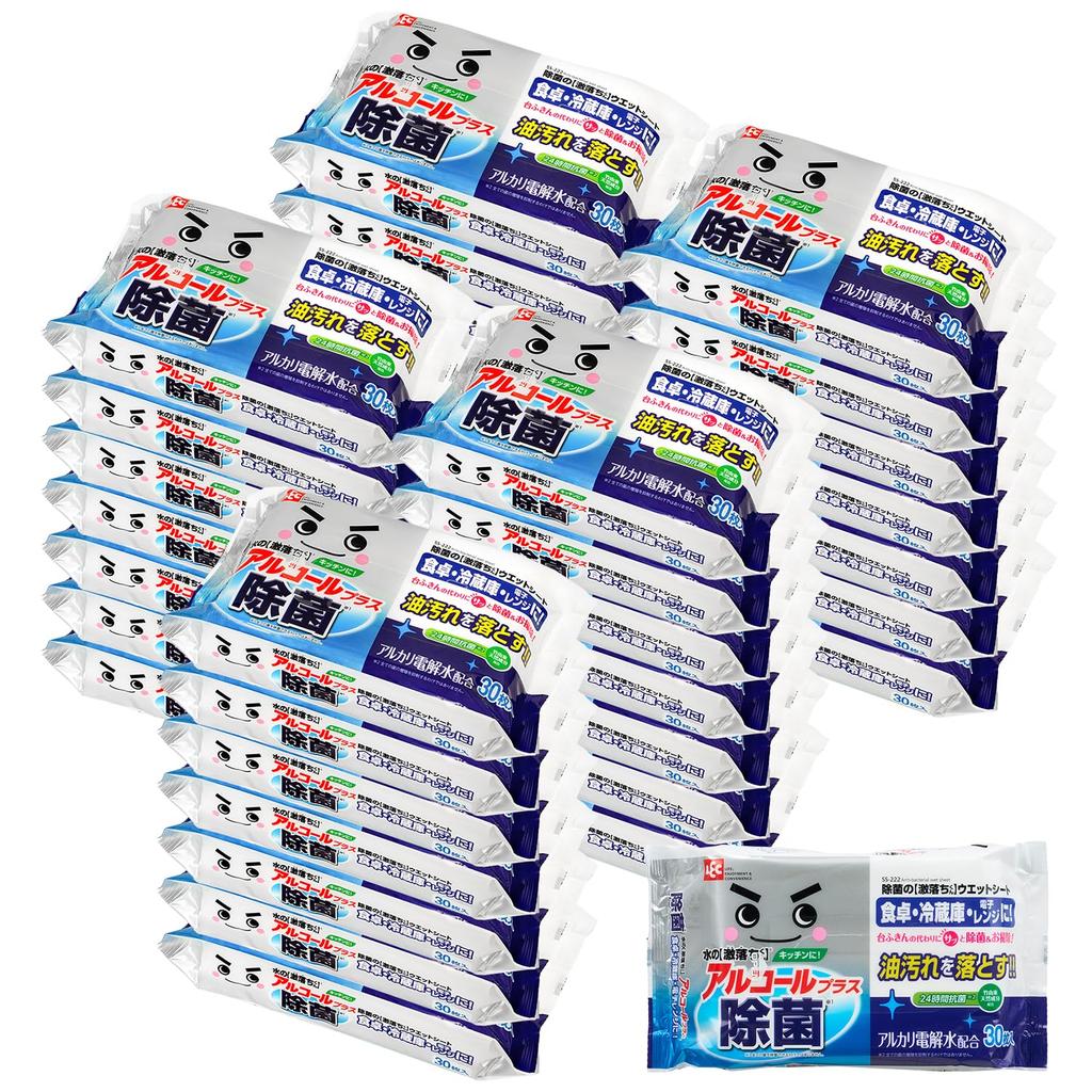 Reck Disinfecting Gekochikun Wet Sheets 30 X 36 Packs (1080 Sheets) Large Capacity Case