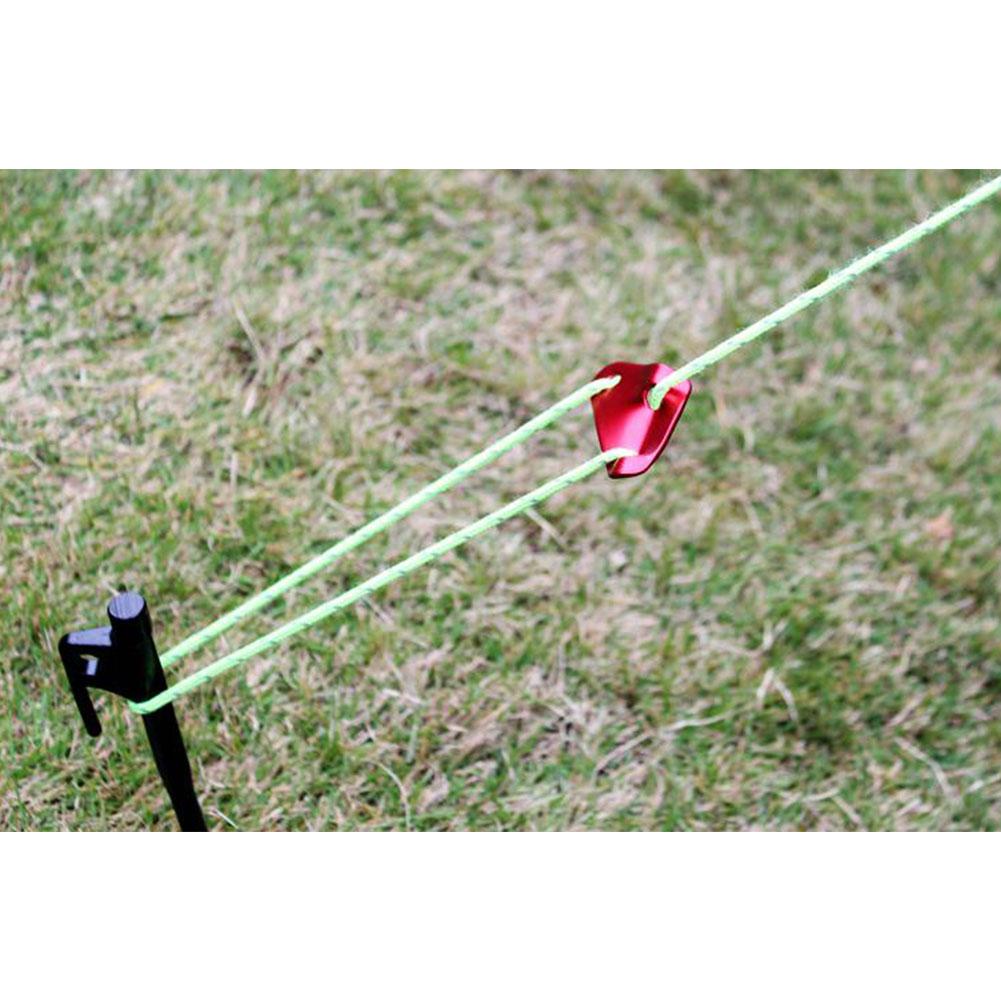 Outdoor Triangle Rope Buckle Three-holes Anti-slip Buckle for Camping Tent