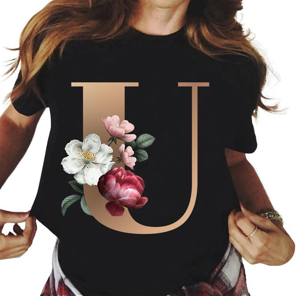Polyester 100% New Short-sleeved T-shirt Female Summer Students Round Neck Loose Large Size Women's Casual Short-sleeved Blouse