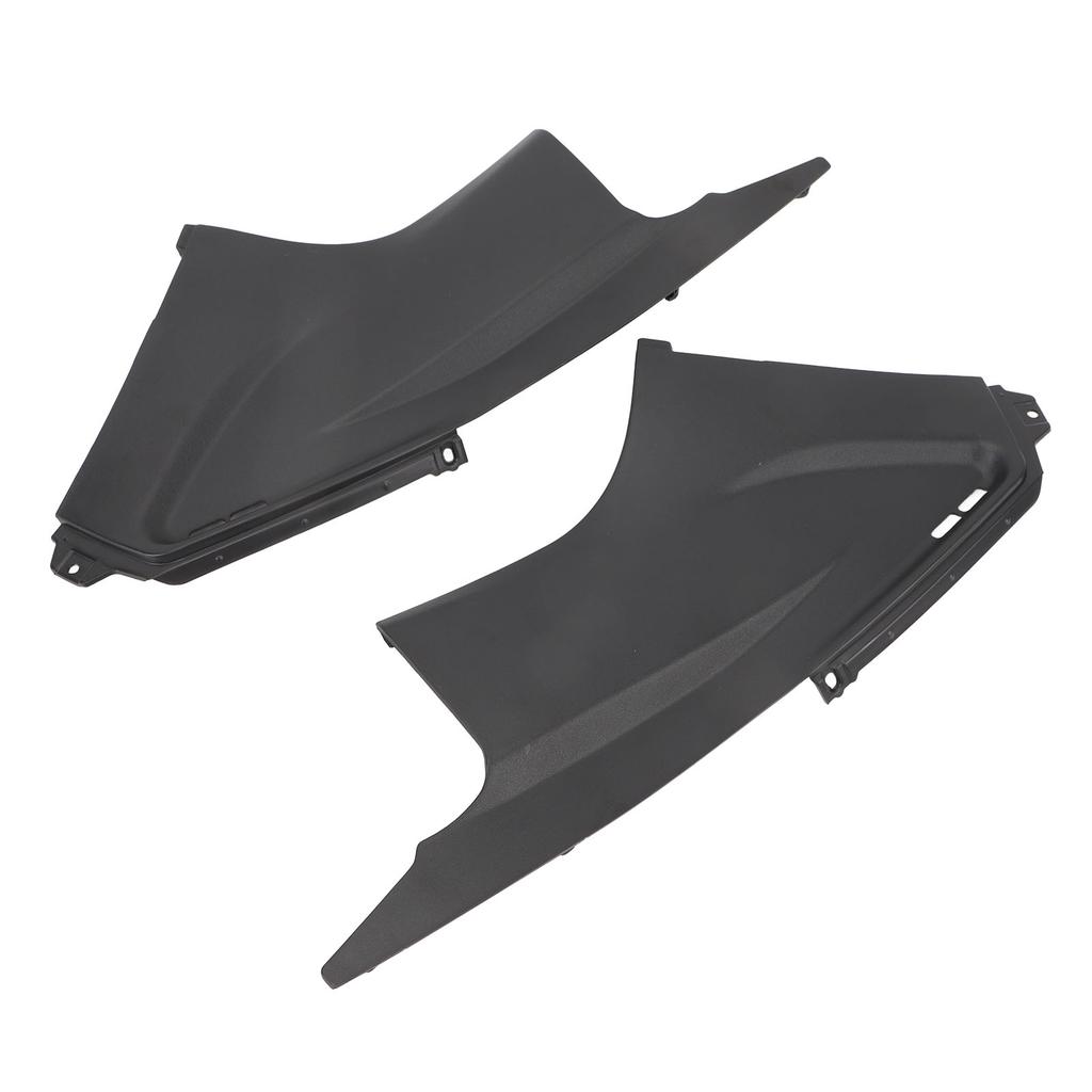 1 Pair Motorcycle Side Air Duct Cover Fairing Insert Black Left Right Fairing Deflector Cover for YZF R6 2003 to 2005